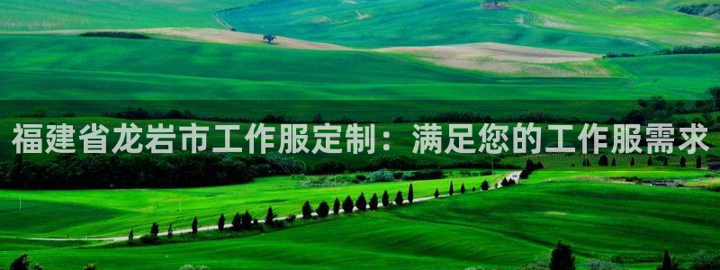龙8游戏平台官方网站|福建省龙岩市工作服定制:满足您的工作服需求